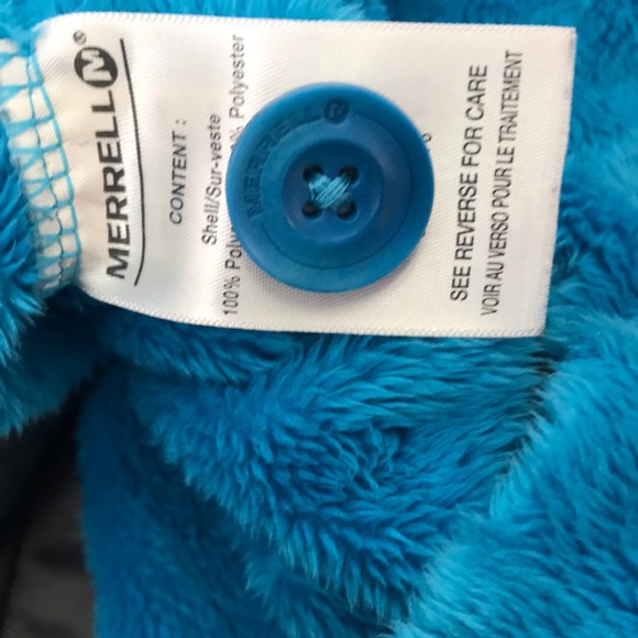 Merrill teal fleece size M - Picture 5 of 6